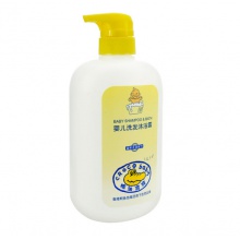 【美妝一號自營】鱷魚寶寶嬰兒洗發沐浴露650ml（J77174）