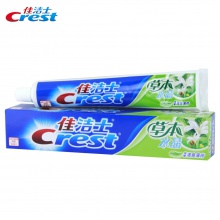 【美妝一號自營】佳潔士牙膏草本水晶清爽薄荷牙膏90gX3支