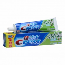 【美妝一號自營】佳潔士牙膏草本水晶清爽薄荷牙膏90gX3支