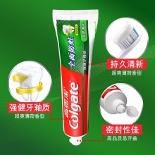 【美妝一號自營】高露潔全面防蛀超爽冰涼薄荷250克牙膏正品