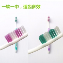 【美妝一號(hào)商城】三笑完美牙刷買(mǎi)一送一促銷(xiāo)裝12支6組