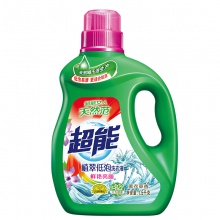 【美妝一號商城】超能鮮艷亮麗洗衣液1.5kgX2 濃縮椰油護色環保