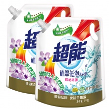 【美妝一號商城】超能植翠低泡洗衣液鮮艷亮麗2kg*2椰油低泡護衣護色
