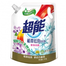 【美妝一號商城】超能植翠低泡洗衣液鮮艷亮麗2kg*2椰油低泡護衣護色