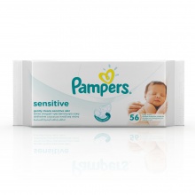 【美妝一號商城】Pampers/幫寶適敏感肌膚系列嬰兒濕巾德國進口 56片
