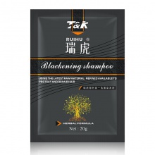 【美妝一號商城】瑞虎一洗黑洗染香波20g*4新舊款隨機發貨（J10014）