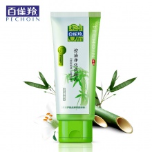 【美妝一號(hào)商城】百雀羚草本系列控油凈化洗顏泥95g（J13784）