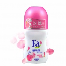 【美妝一號商城】Fa走珠香體液-清雅玫瑰50ml（33128）
