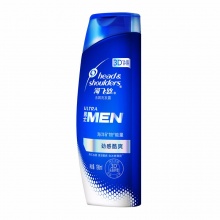 【美妝一號商城】海飛絲男士洗發水 勁感酷爽/活力酷爽190ml