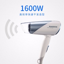 【積分兌換】飛科(FLYCO)電吹風機家用FH6251負離子可折疊吹風筒 1600W