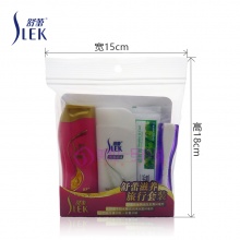 團(tuán)購(gòu)出行旅游必備舒蕾組合套裝沐浴+洗發(fā)+牙膏+牙刷四合一