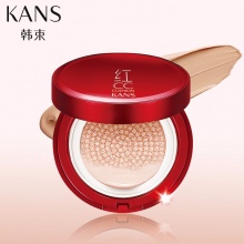 【美妝一號(hào)商城】韓束紅潤(rùn)氣墊霜CC霜12g 紅CC裸妝遮瑕bb霜保濕粉底液隔離化妝品女 單個(gè)替換粉芯