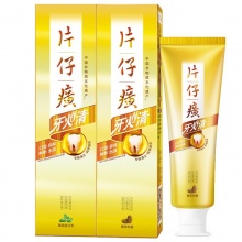 【美妝一號商城】片仔癀牙火清牙膏清火清新（冰爽藥香）100GX2支30475